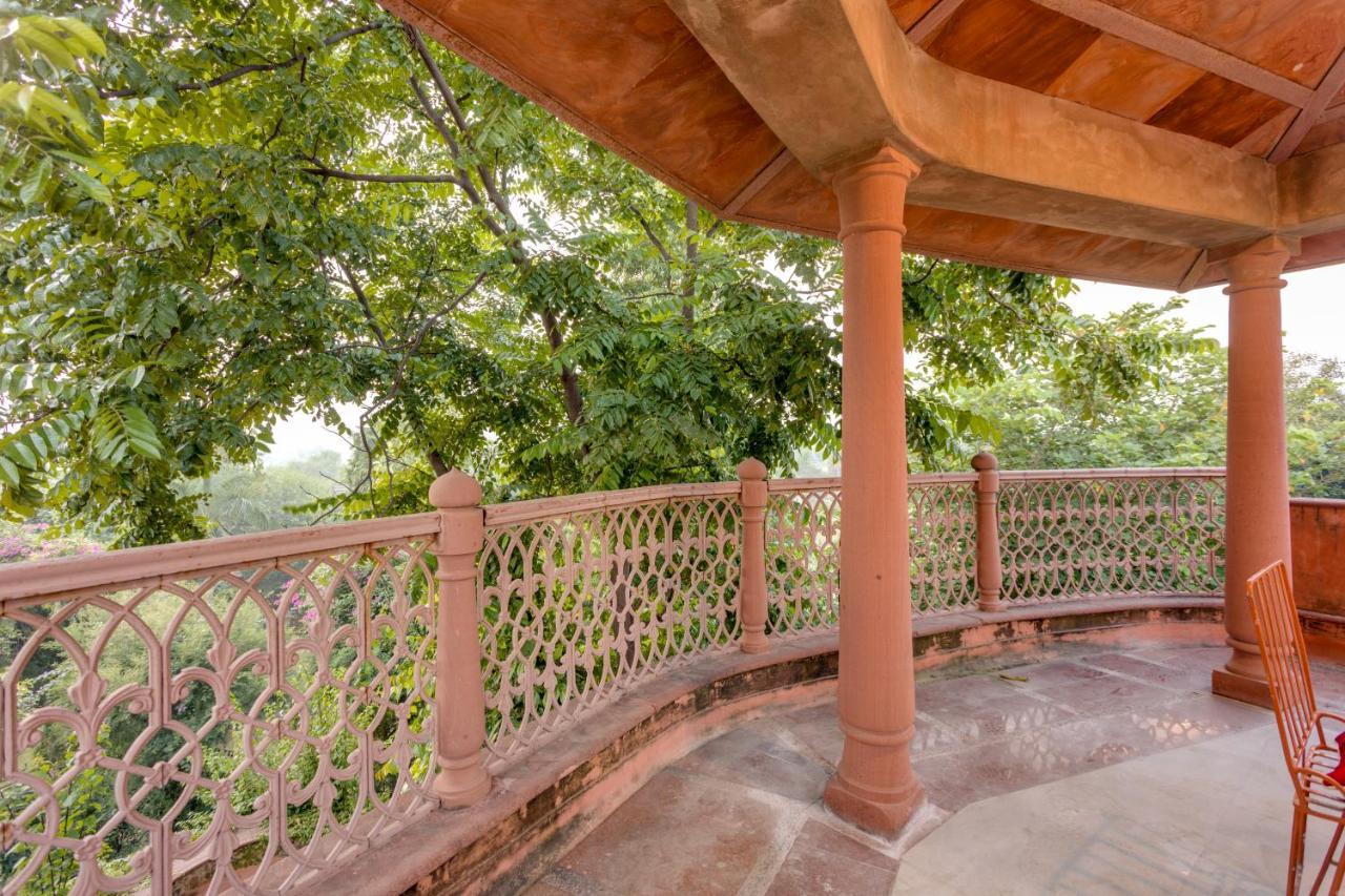 Hostie Chinar Haveli - Heritage Home With Pool, 구르가온 외부 사진