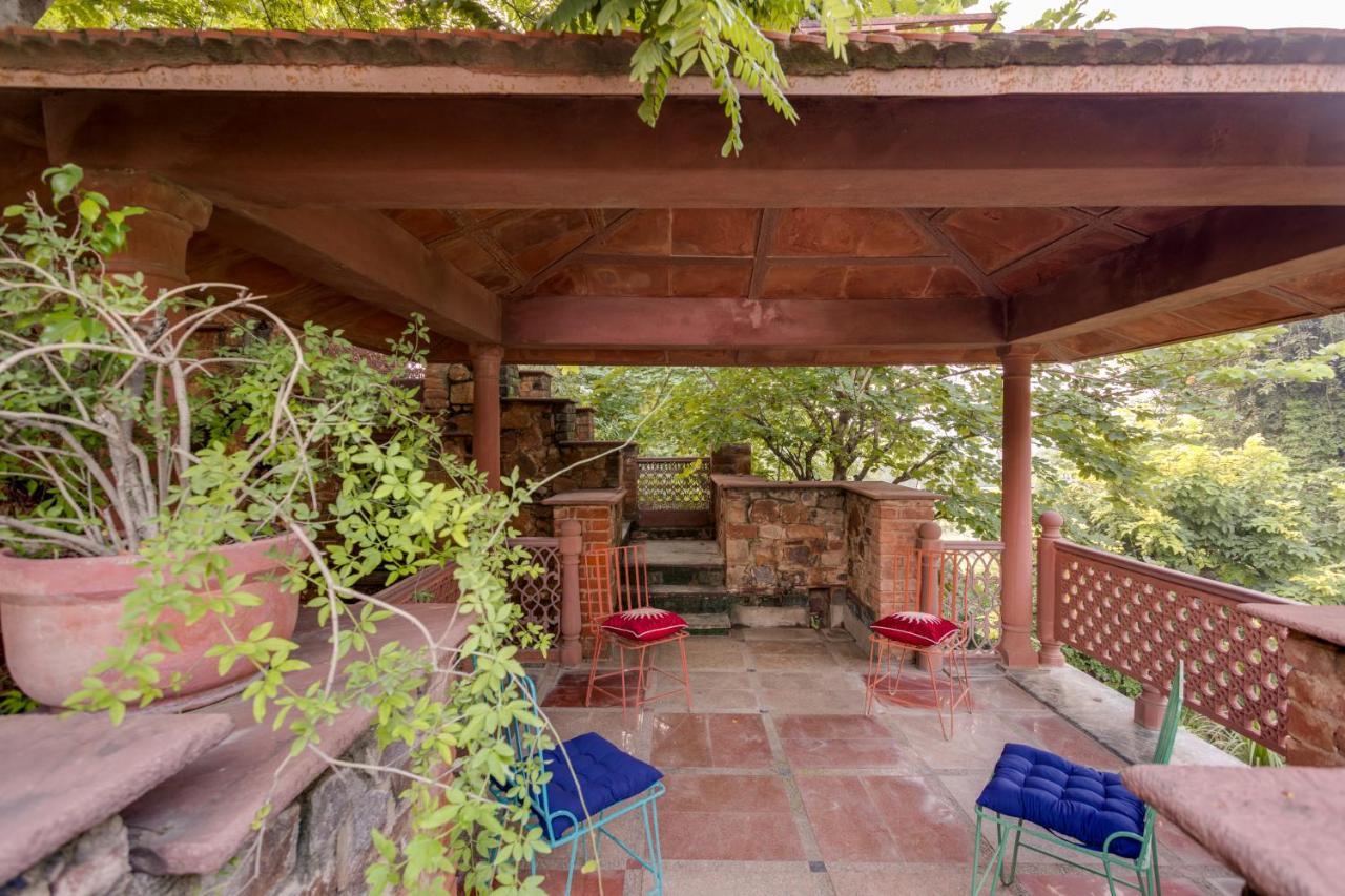 Hostie Chinar Haveli - Heritage Home With Pool, 구르가온 외부 사진